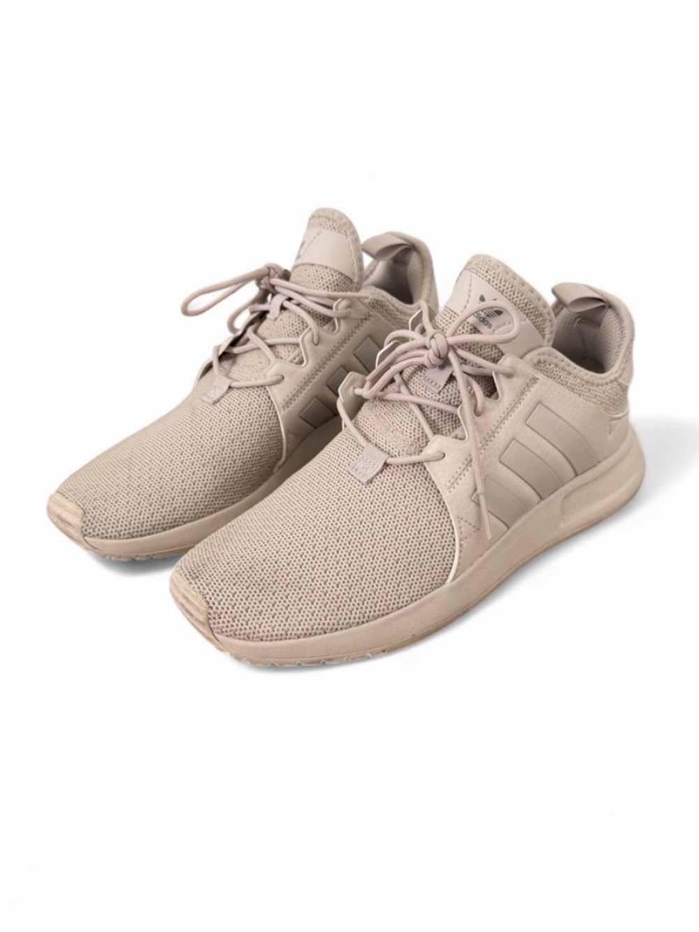 Adidas Originals X_PLR J Brown White Shoes Youth US 5.5 EE8876 Athleisure